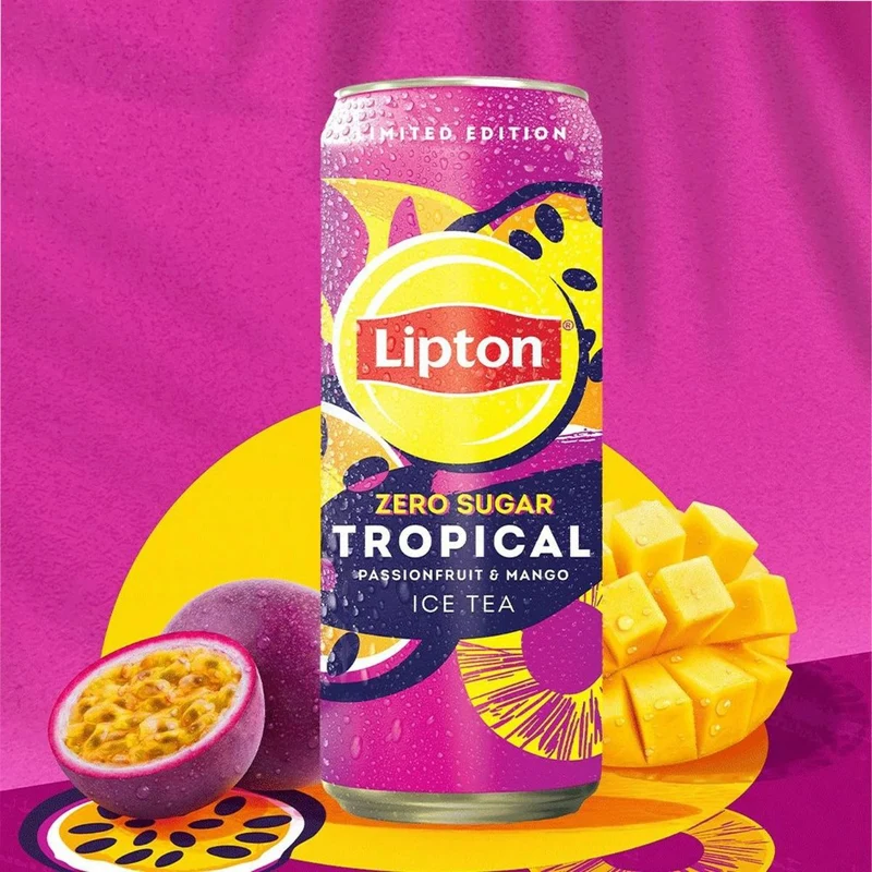 Lipton Tropical Passionfruit & Mango Ice Tea - 24 X 320ML