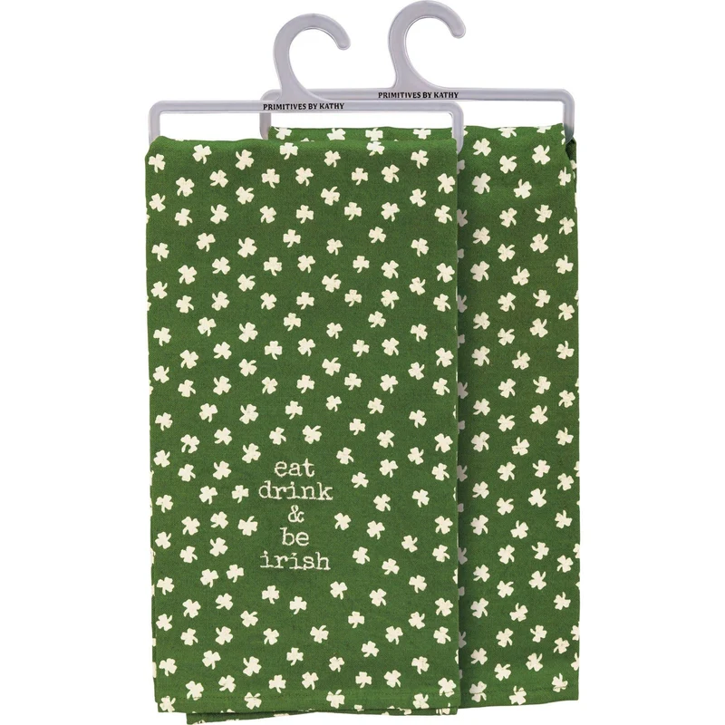 Eat Drink & Be Irish Kitchen Towel