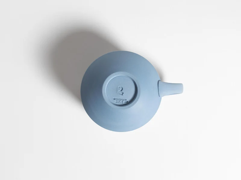 TEA CUP & SAUCER IN LIGHT BLUE