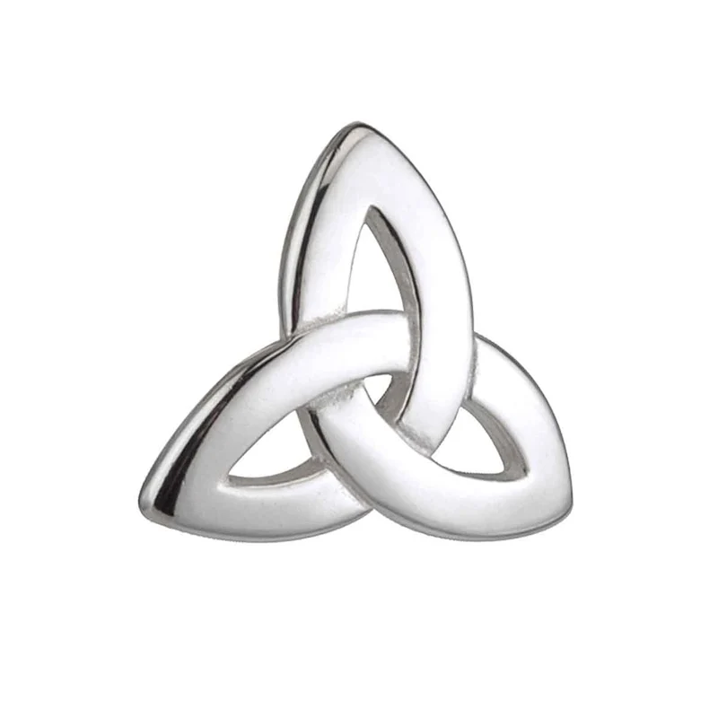 Silver Celtic Trinity Knot Tie Tack