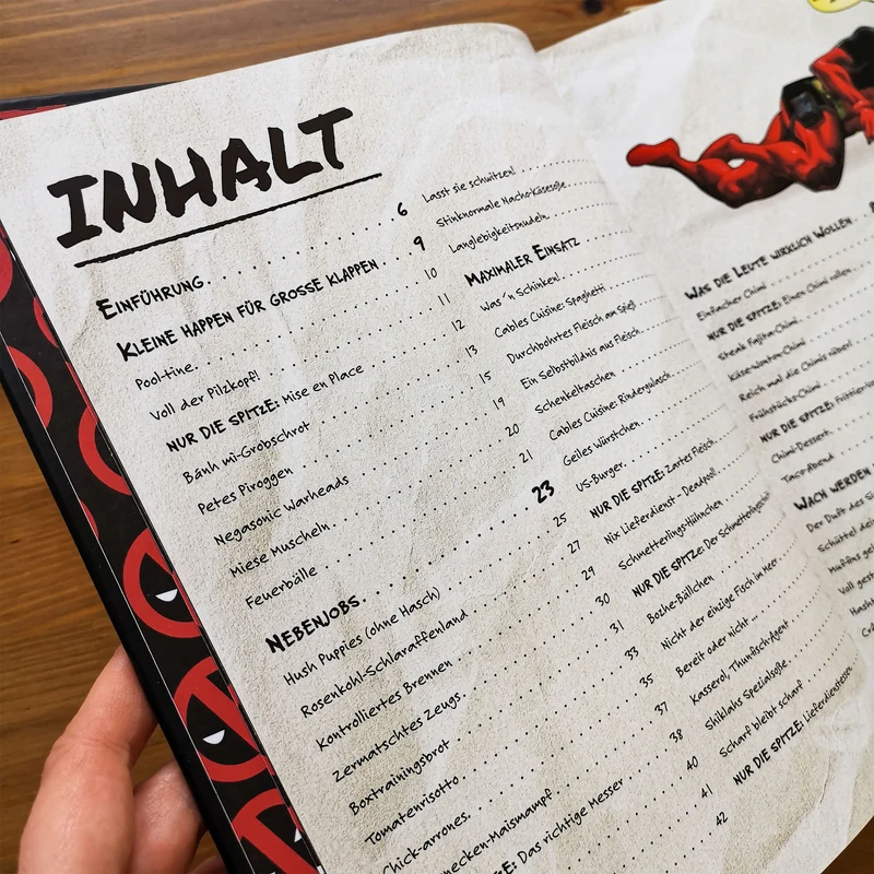 Kochen mit Deadpool - Das offizielle Kochbuch