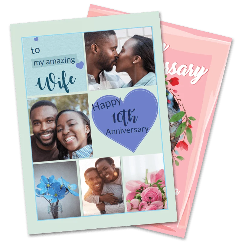 Personalised Make Your Own Card Online (Birthday, Christmas, Weddings, Anniversaries & More)