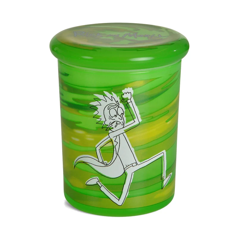 Rick and Morty - Portal Glas mit Deckel