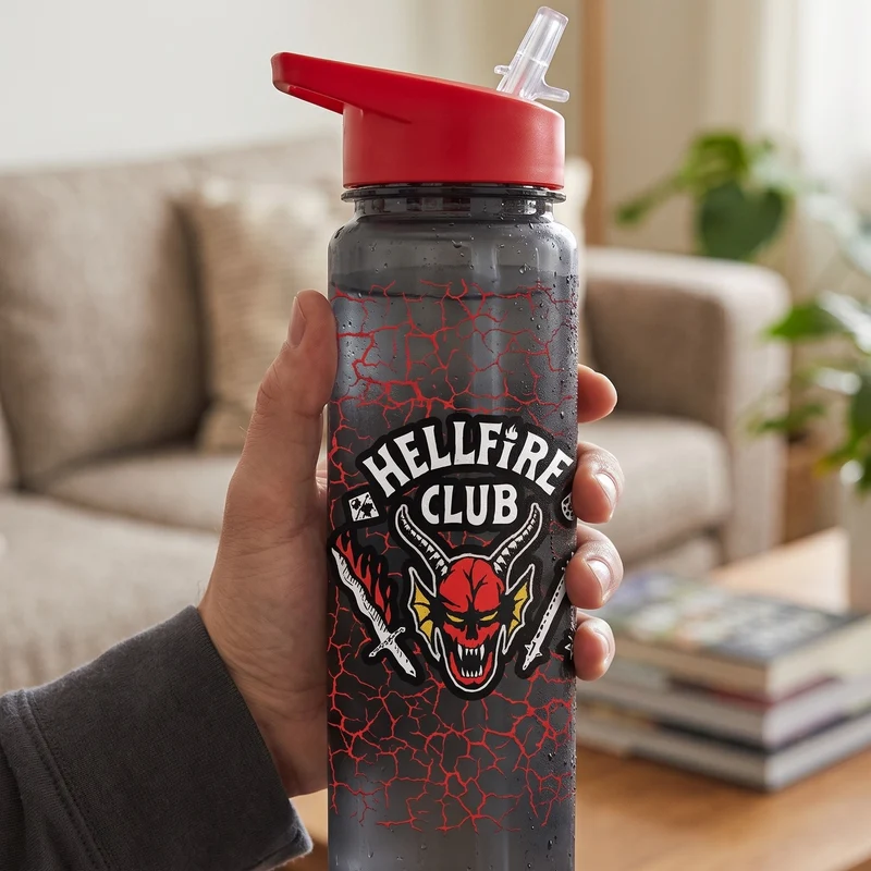 Stranger Things 4 Trinkflasche Hellfire Club
