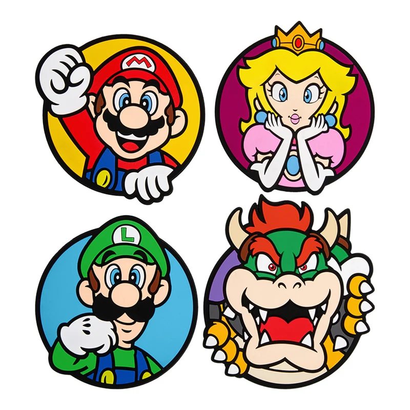 Super Mario - Characters Untersetzer 4er Set