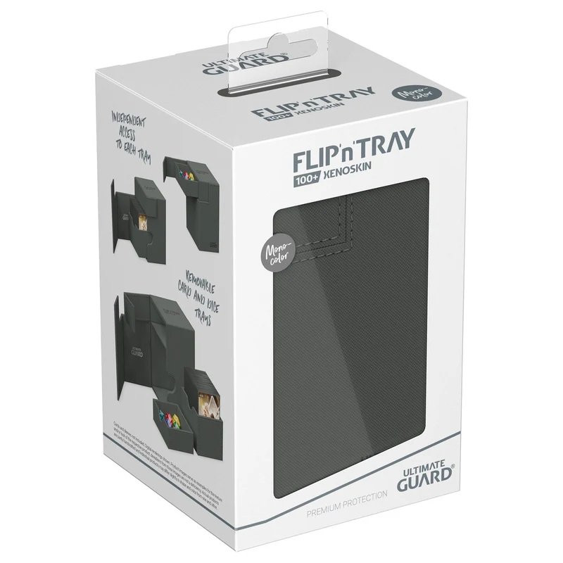 Ultimate Guard Flip'n'Tray 100+ Xenoskin - Grey