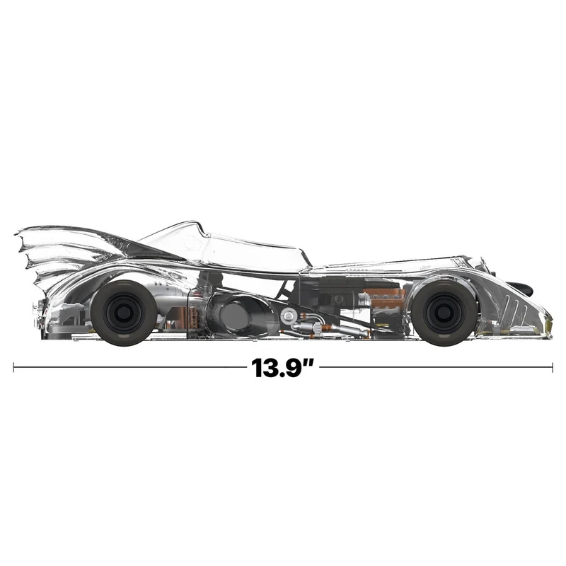 Batman 1989 Super Cyborg Fahrzeug Batmobile 1989 (Clear) 35 cm
