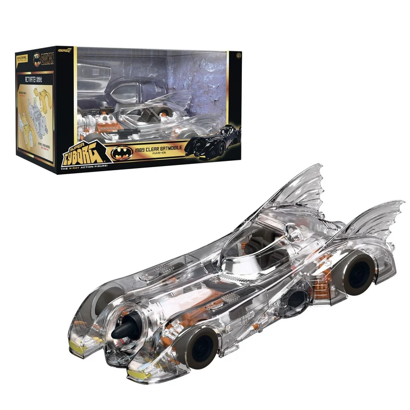 Batman 1989 Super Cyborg Fahrzeug Batmobile 1989 (Clear) 35 cm