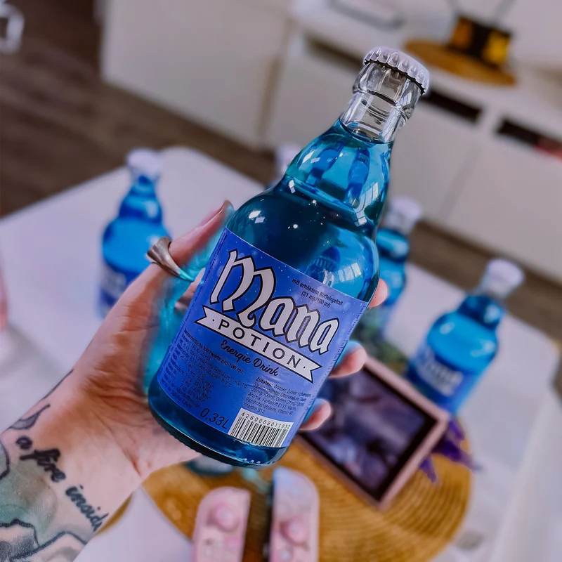 Mana Potion Flasche Energie Drink - 6er Pack