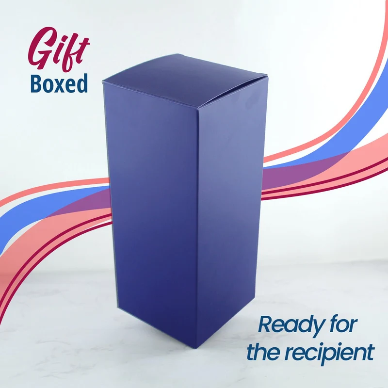Engraved Stemmed Pint Glass with Gift Box