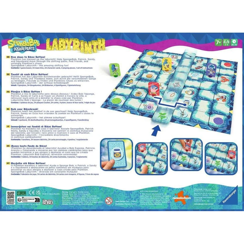 SpongeBob Schwammkopf Labyrinth
