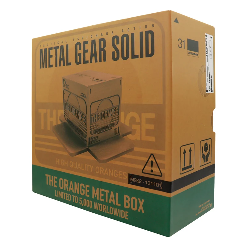 Metal Gear Solid 2 - Cardboard Box Replik Limited Edition