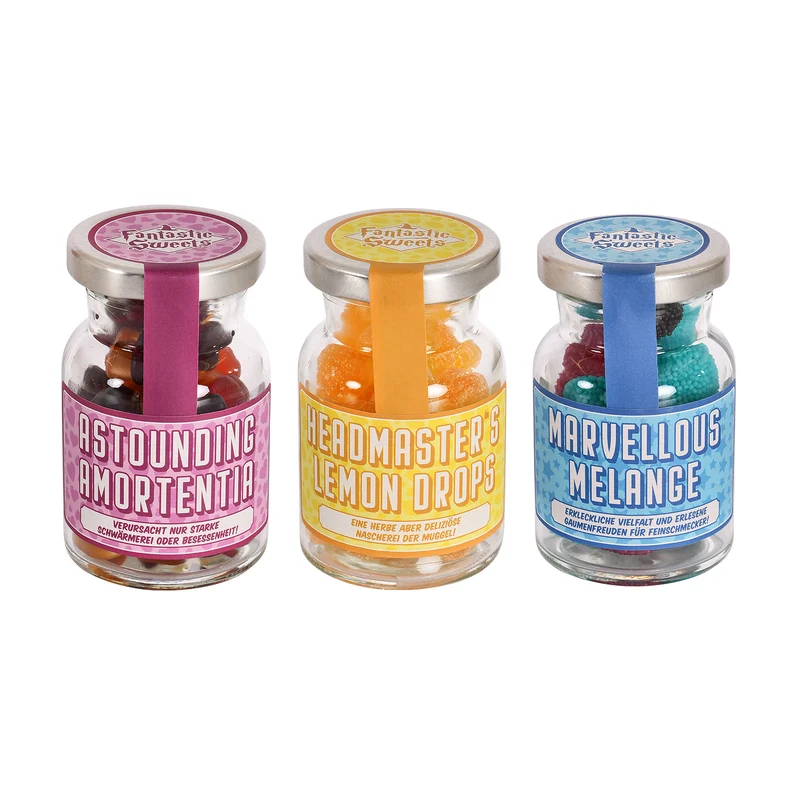 Magische Fruchtgummis im Glas 3er Set Angebot