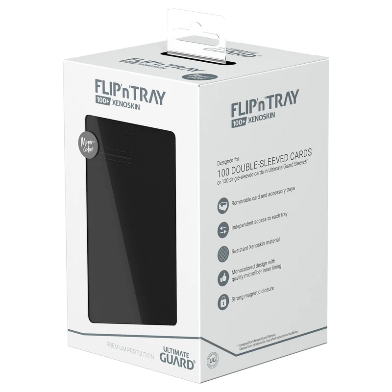 Ultimate Guard Flip'n'Tray 100+ Xenoskin - Black