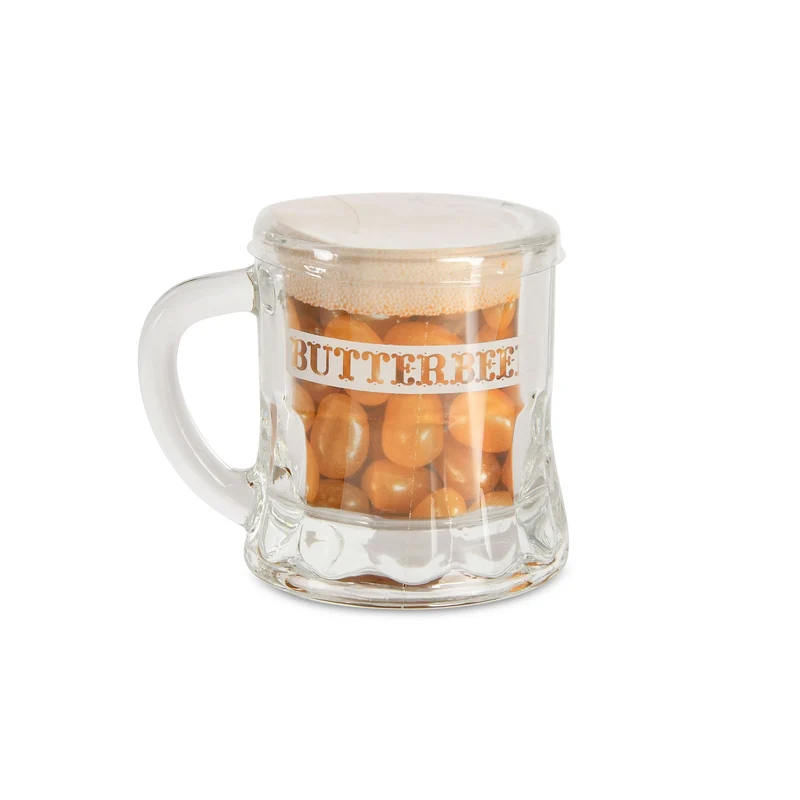 Harry Potter - Mini Glaskrug mit Butterbier Jelly Beans