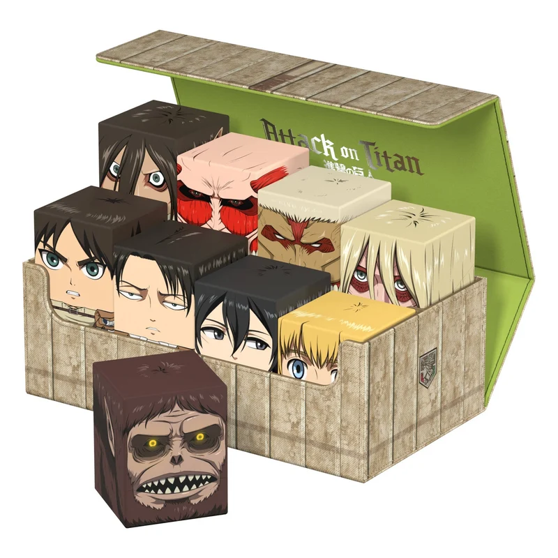 Squaroes Squaroe Attack on Titan Collectors Case - Shiganshina District