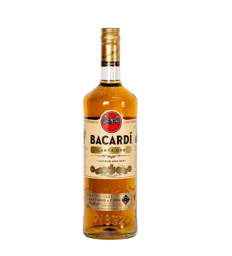 Bacardi Carta Oro Rum 1L