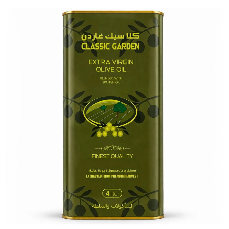 Classic Garden Extra Virgin Pomace Olive Oil, Spain - 4LTR