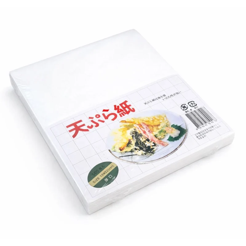 Sakura Jirushi Tempura Paper, 21.8x19.7CM - 500 Pieces per Pack