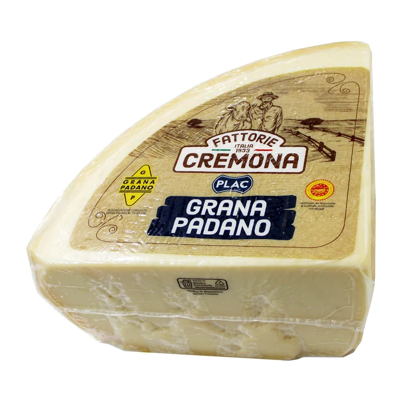 Cremona Grana Padano DOP Cheese, Italy, Approx Block Weight 4.5KG