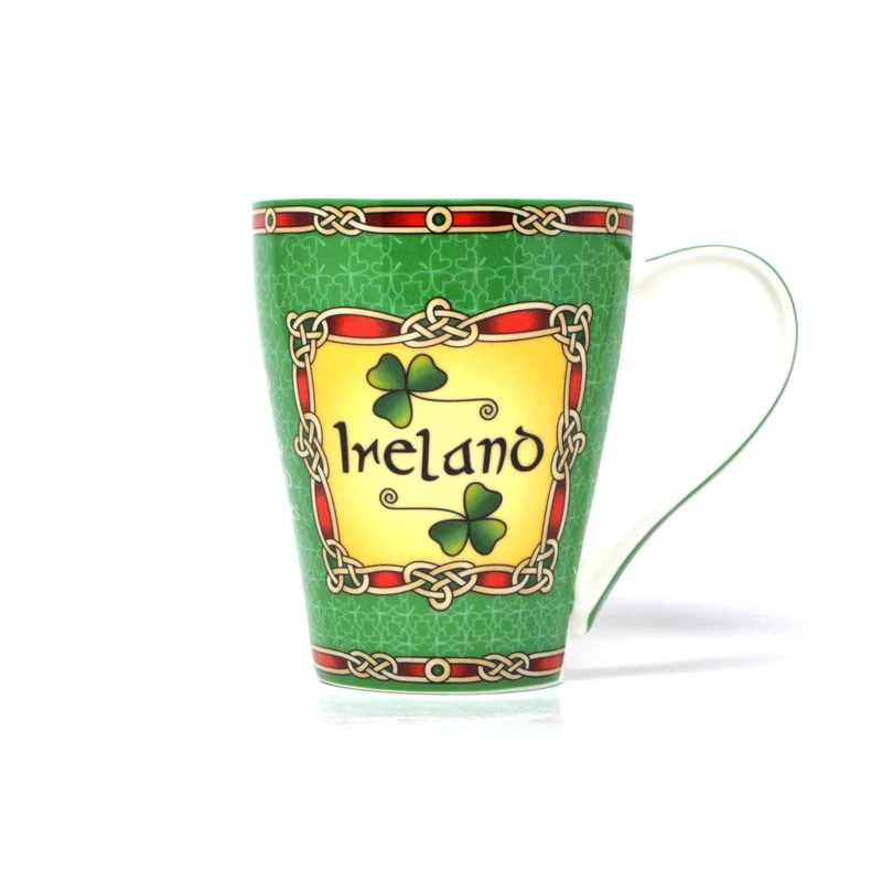 Bone China Cead Mile Failte Irish Mug