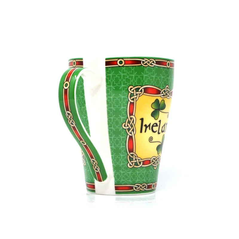 Bone China Cead Mile Failte Irish Mug
