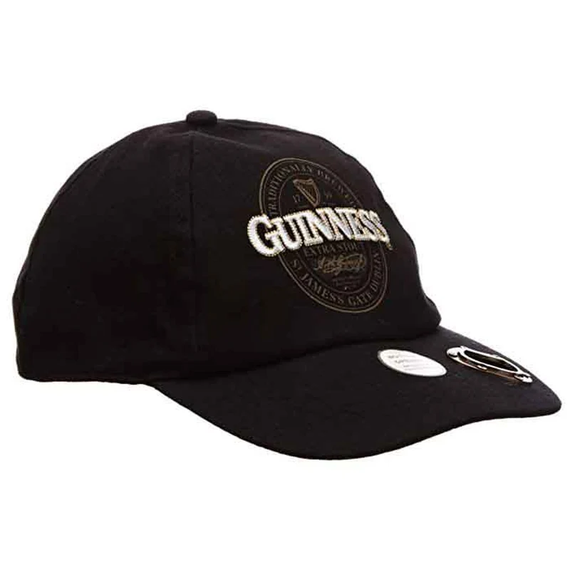 Guinness Logo Baseball Cap with Bottle Opener