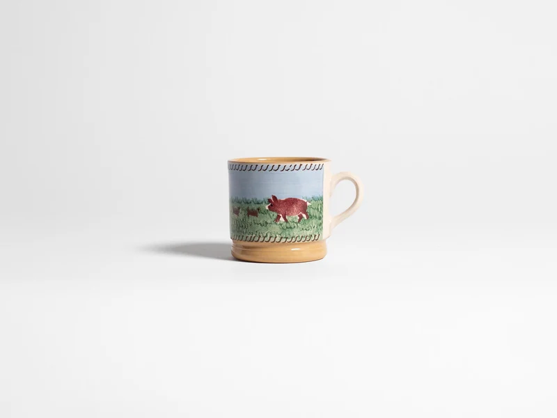 NICHOLAS MOSSE SMALL MUG IN BLUE & MULTI