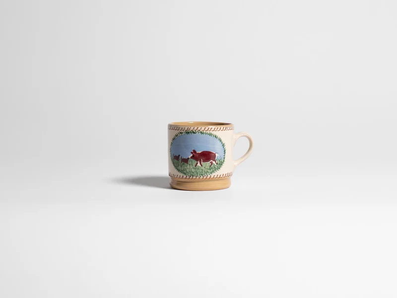 NICHOLAS MOSSE SMALL MUG IN WHITE & MULTI