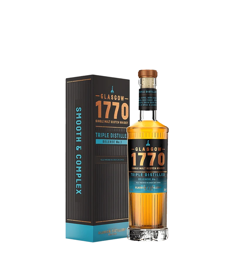 Glasgow 1770 Triple Distilled Single Malt 500ml
