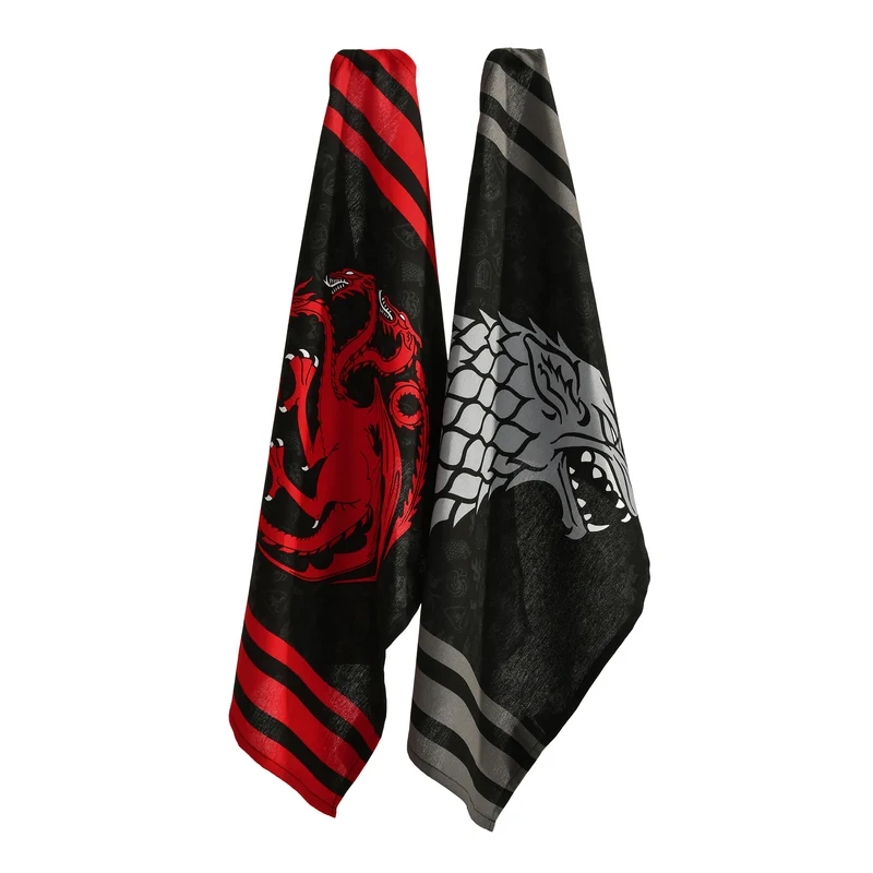 Stark und Targaryen Geschirrtücher Set - Game of Thrones