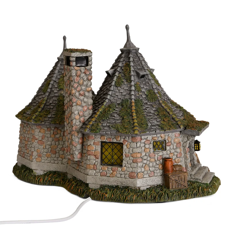Hagrids Hütte Miniatur Replik mit Beleuchtung - Harry Potter