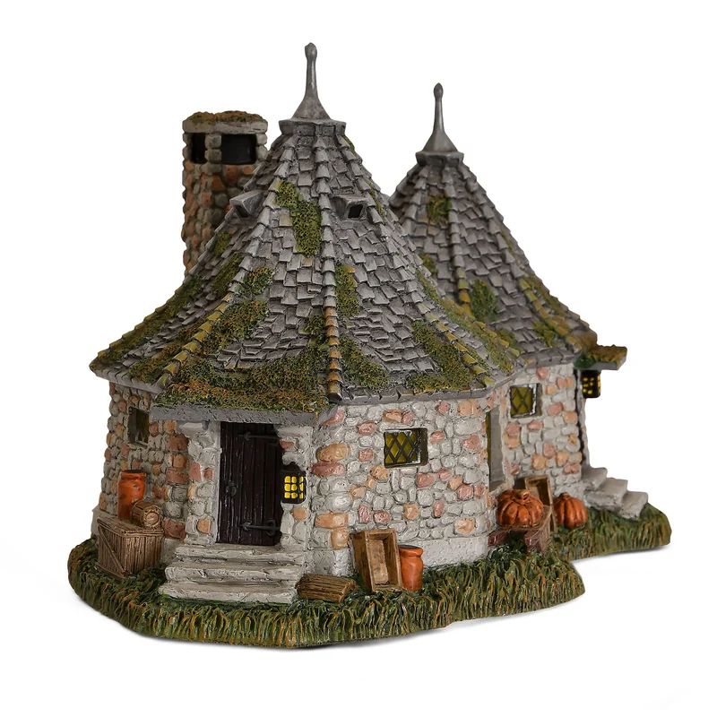 Hagrids Hütte Miniatur Replik mit Beleuchtung - Harry Potter