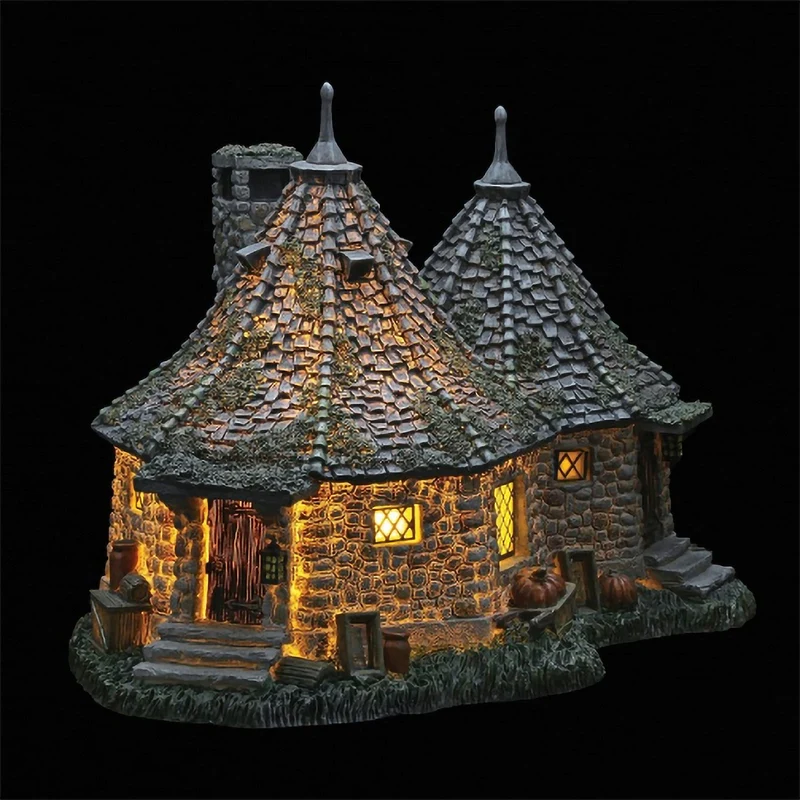 Hagrids Hütte Miniatur Replik mit Beleuchtung - Harry Potter