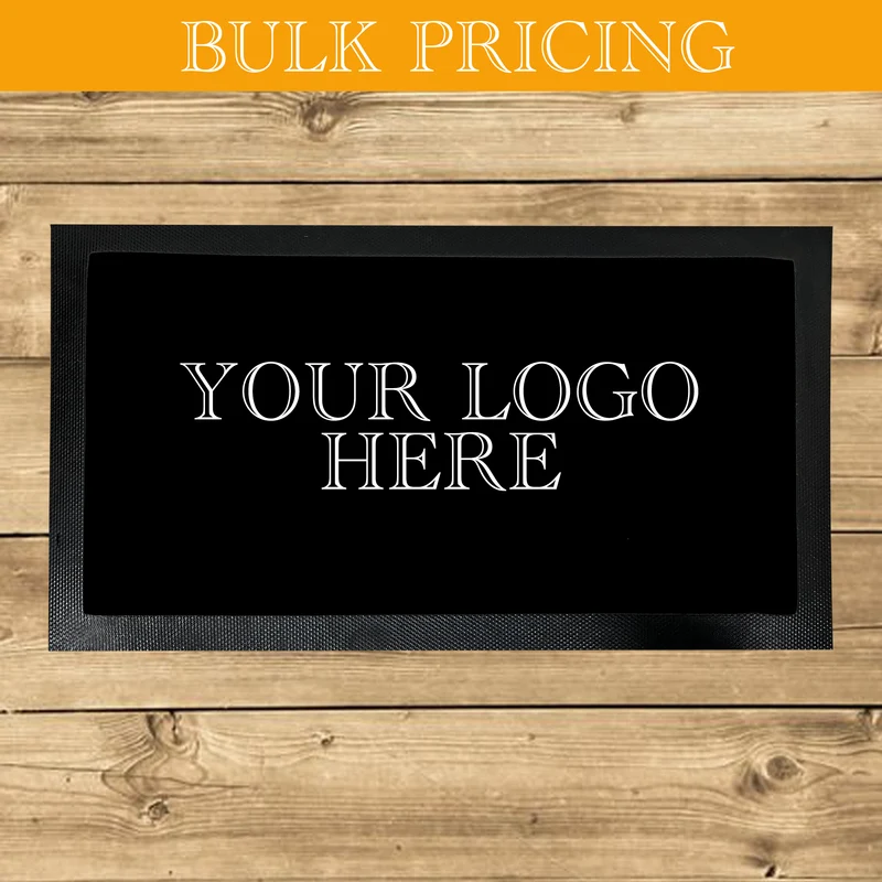 Personalised Bar Runners - Custom Bar Mat & Beer Mat Barware with Your Logo