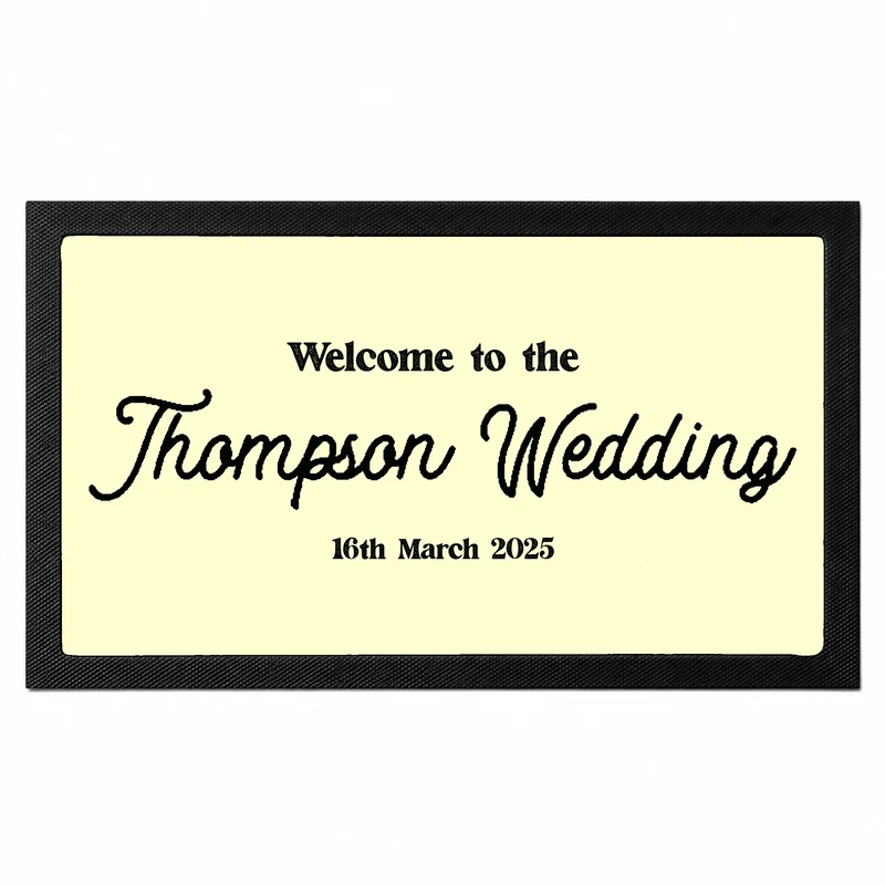 Wedding Bar Mat
