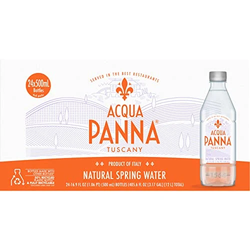 Acqua Panna Still Water, Plastic Bottles - 24 X 500ML