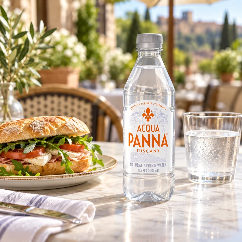 Acqua Panna Still Water, Plastic Bottles - 24 X 500ML