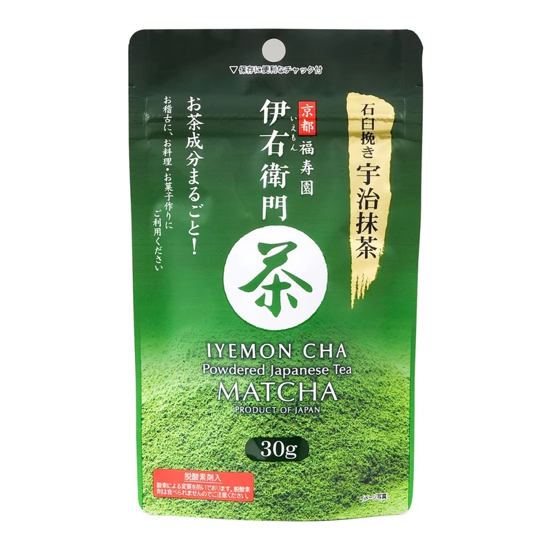 Ujinotsuyu Matcha iyemon cha Isiusubiki, Japan - 30G