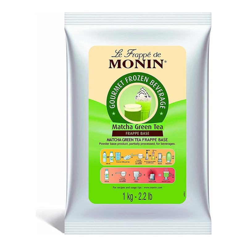 Monin Matcha Green Tea Frappe Base Powder - 1KG | 2 Day Lead Time