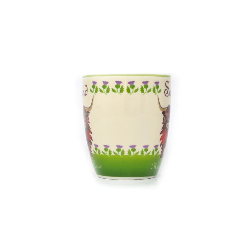 Bone China Highland Cow Coffee Mug