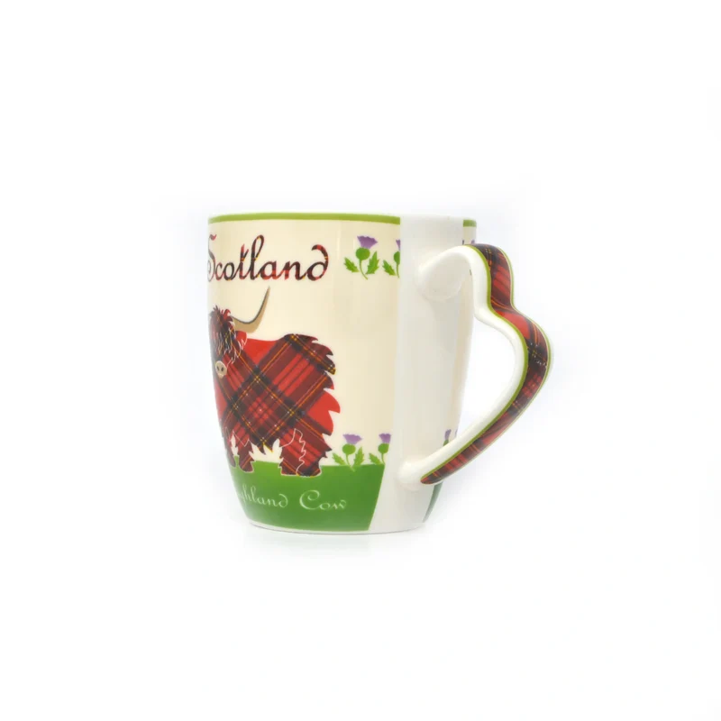 Bone China Highland Cow Coffee Mug
