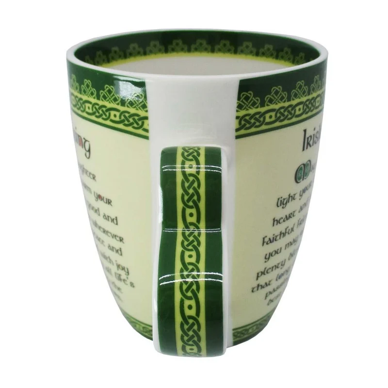Bone China Irish Blessing Coffee Mug