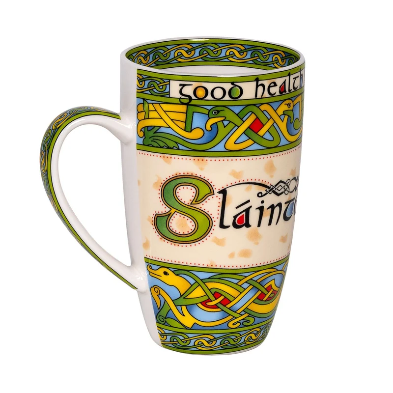 Bone China 'Slainte' Irish Coffee Mug