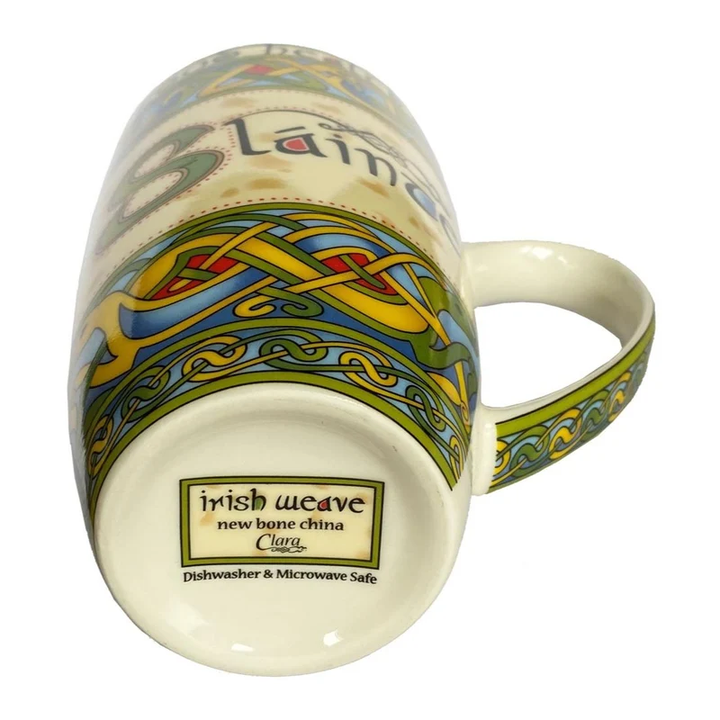 Bone China 'Slainte' Irish Coffee Mug