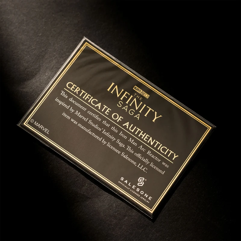 The Infinity Saga - Iron Man RT-4 Arc Reactor Replik mit Licht