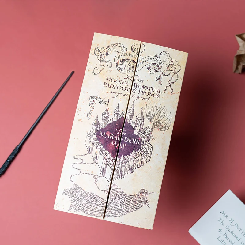Karte des Rumtreibers - Harry Potter