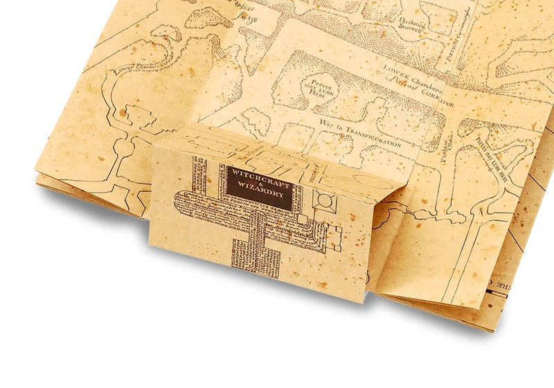 Karte des Rumtreibers - Harry Potter