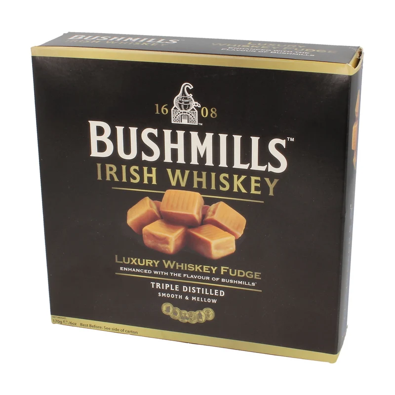 Bushmills Irish Whiskey Fudge Box 170g