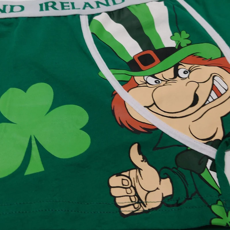 Mens Cheeky Leprechaun Boxers